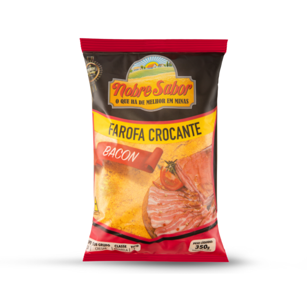 FAROFA CROCANTE 0 - BACON - 350G