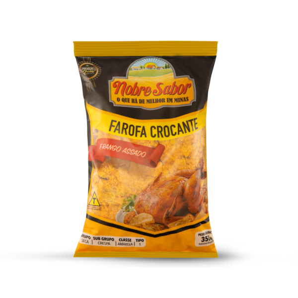 FAROFA CROCANTE - FRANGO ASSADO - 350G