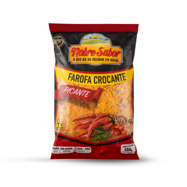 FAROFA CROCANTE - PICANTE - 350G