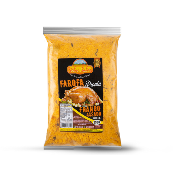 FAROFA PRONTA - FRANGO ASSADO - 250G