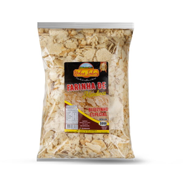 FAROFINHA DE MANDIOCA - BIJUZINHO ESPECIAL - 500G